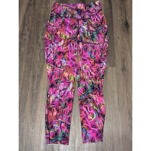 Lululemon Women's Base Pace HR Tight Size 8 Pink Nulux‎ Leggings LW5DRNS